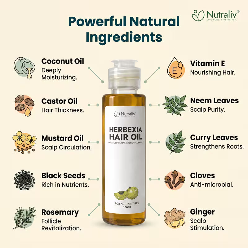 HERBEXIA (Herbal Hair Oil)